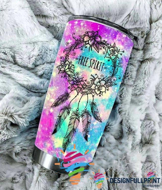 Free Spirit Dreamcatcher Personalized Tumbler NHD