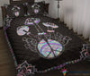 Gift For Hippie Mushroom Hippie Bedding Blanket LH Mushroom Gifts Hippie Gift