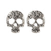 Vintage Retro Skull Stud Earrings For Women - designfullprint