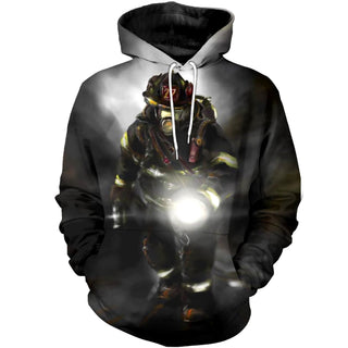 Firefighter Printed Hoodie 005 - designfullprint