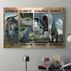 Dinosaur Strong Canvas Art and Poster CH