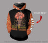 Black Pride Personalized Black Beautiful Brave and Blessed US Unisex Hoodie Black And Proud 365