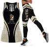 Reading Girl Tank Top And Leggings Set