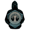 3D Viking Tree of Life Unisex Hoodie 003