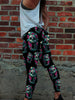 Skull Art Leggings 11 - designfullprint