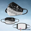 Piano Face Mask Cloth Mask LH5 Cloth Mask Gift For Piano Lover