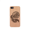 Wood Phone Case for Universal Models - Wolf Dream-catcher 001 - designfullprint