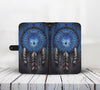 Awesome Cell Phone Wallet Case for Universal Models - Wolf Dream-catcher 005 - designfullprint