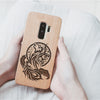 Wood Phone Case for Universal Models - Wolf Dream-catcher 001 - designfullprint
