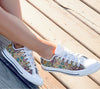 Mexican Sugar Skull Lightweight High Top Canvas Shoes 002 (Men & Women Size) - designfullprint