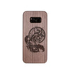Wood Phone Case for Universal Models - Wolf Dream-catcher 001 - designfullprint
