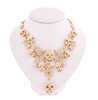 Crystal Choker Skull Necklace