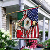 Mexico And USA Flag LHC