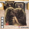 Gift For Wolf Lover Wolf Couple Forever Love Bedding Set LN