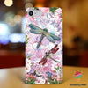 Gift For Dragonfly Lover Dragonfly Couple In Flowers Garden Phone Case LN