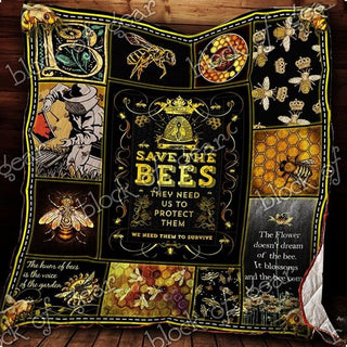 Save The Bee  Burt s Bees Blanket Bee Blanket Bumble Bee Blanket Burt s Bees Baby Blanket Sherpa Blanket HG