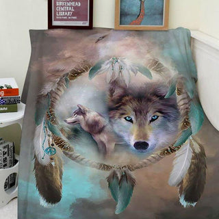 Gift For Native American Gift For Wolf Lover Native Wolf Love Wolves Blanket HG wolves in native american culture wolf indigenous native american wolf