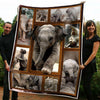 Gift For Elephant Lover Love Elephant Cute Elephants Blanket HG