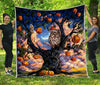Owl Pumpkin Blanket