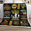 Vietnam Veteran  Blanket Fleece Blanket Sherpa HG