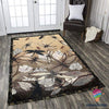 Gift For Dragonfly Lover Legend Dragonfly Rug LN