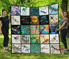 Gift For Dragonfly Lover Dragonfly I Will Hold You On My Heart Blanket and Quilt Blanket LN