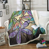 Gift For Dragonfly Lover Beautiful and Brave Dragonfly Blanket and Quilt Blanket LN