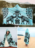 Gift For Elephant Lover Gift For Hippie Elephant Mandala Hippie Blanket and Quilt Blanket HG