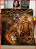 Black Pride Amazing African Culture Black Men Black Women Lion King Blanket HG