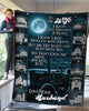 Tractor Farmer To Wife Blanket HG Gift For Farmer