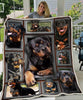 Proud Rottweiler Lover Blanket HG Gifts For Dog Lovers
