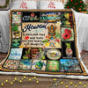 Love Hawaii Beach Sherpa Throw Blanket HG