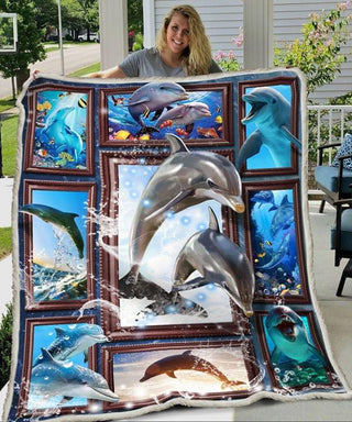 Cute Dophins Blanket HG