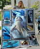 Shark Lover Strong Shark Cute Blanket HG