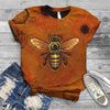 Honeycomb Tshirt Bee Flowers Tshirt Bee Tshirt HG