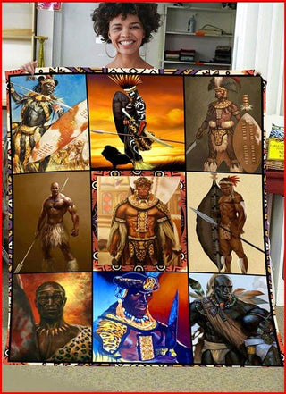 Black Pride Black Strong Men Blanket and Quilt Blanket HG