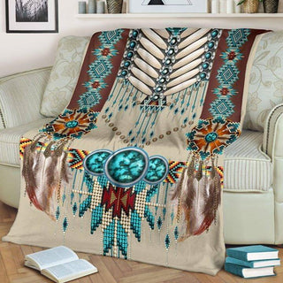Gift For Native American Native American Pattern Quilt Blanket HG