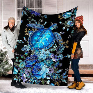 Gift For Turtle Lover Beautiful Turtle Blanket HG Sea Turtle Blanket turtle baby blanket
