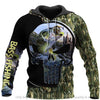 Skull Gift Fishing Gifts Bass Fishing Skull Hoodie LN