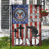 Gift For Veteran Lover Gift For Army Gift For Dad In Loving Memory Dad Veteran American Veteran Soldier Army Navy Air force US Flag LN