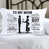 Son To Mom Pillow HG mother son quotes Son To Mom  mom pillow mothers day pillow to my mom pillow