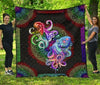 Mandala Octopus Quilt Blanket HG