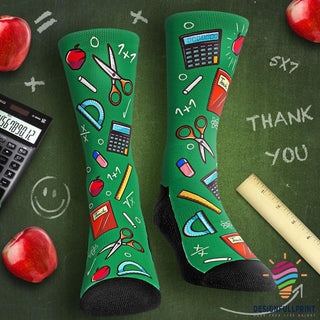 Gift For Teacher Teacher Crew Socks HG