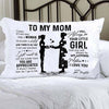 Gift For Mom Daughter To Mom Canvas Pillow HG mother daughter quotes