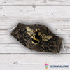 Bee  Flowers Cloth Mask Pack of 3 HG Cloth Mask