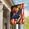 Welder American Strong Brave Hard Working US FLag LN