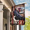Gift For Trucker Trucker Truck Driver Trucking American Strong Brave Hard Working US FLag LN