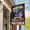 I Own It Forever The Tittle Welder American Strong Brave Hard Working US FLag LN
