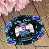 My Son Is My Guardian Angel He Watches Over My Back Face Mask 3 Pack HG Cloth Mask Memorial Gifts