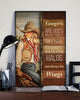 Gift For Hippie Cowgirl God's Wildest Angels Vertical Poster PA